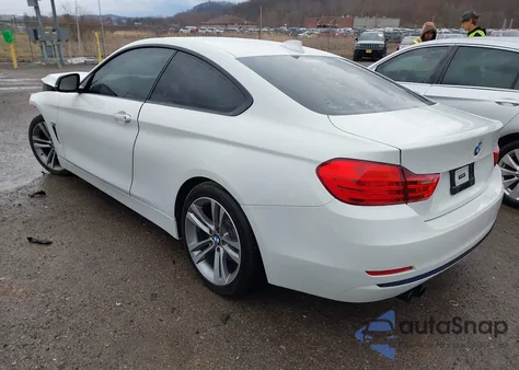 2014 BMW 428I из США, поврежденный, VIN WBA3N3C58EF712202